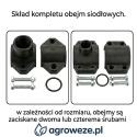Opaska siodłowa obejma na rurę PE 75x1 GW PN10
