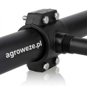 Opaska siodłowa obejma na rurę PE 75x2 GW PN10