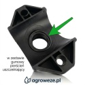 Opaska siodłowa obejma na rurę PE 90x1/2 GW PN10