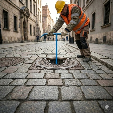 Klucz do hydrantu podziemnego