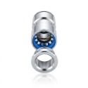 Metalowy trójnik wtykowy 6mm