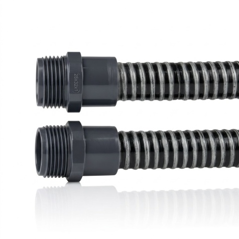 Wąż ssawny do pompy fi 25mm 4m ze złączkami gz 1"