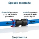 Szybkozłącze tekalan 10x3/8