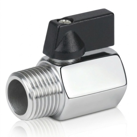 Zawór kulowy mini 1/8" GW/GZ 15bar typ405