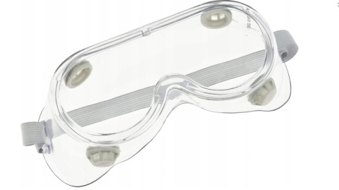 Okulary gogle ochronne robocze wentylowane