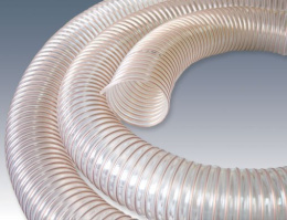 Wąż ssawny poliuretan PUR średnio lekki AG 145mm