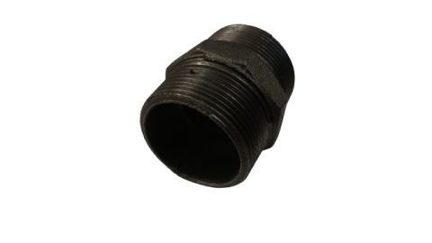 Nypel żeliwny czarny GZ 5/4" Nypel żeliwny czarny GZ 5/4"
