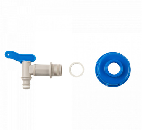 Kran 90° GZ 3/4" nakrętka IBC GW S60x6 MAUZER Kran 90° GZ 3/4" nakrętka IBC GW S60x6 MAUZER