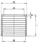 Tuleja zaciskowa DN75x8 do złączy DIN