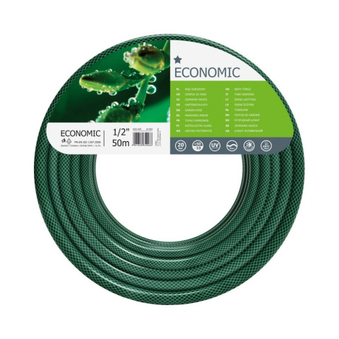 Wąż ogrodowy zielony 1-2" 50m Cellfast