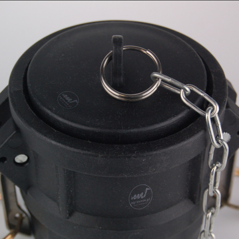 Camlock 1.1/4 zaślepka gniazda polipropylen DP125 Camlock 1.1/4 zaślepka gniazda polipropylen DP125