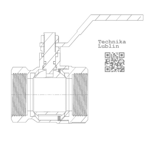 Zawór kulowy 3/4" GW/GW 25bar Hydro-S Zawór kulowy 3/4" GW/GW 25bar Hydro-S