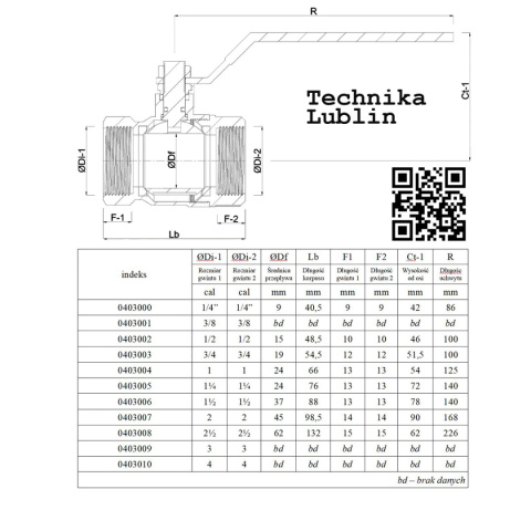 Zawór kulowy 3/8" GW/GW 25bar Zawór kulowy 3/8" GW/GW 25bar