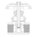 Zasuwa odcinająca 1.1/2" GW 16bar typ201