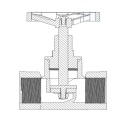 Zawór grzybkowy 3/4" GW/GW 10bar DVGW typ1105