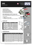 Zawór kulowy VIR 3" GW 40bar 150°C typ340B