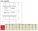 Zawór zwrotny sprężynowy 1.1/2 GW 10bar 100stC