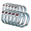 100 opasek z dwoma uszami 19-46mm zestaw warsztatowy nr 14