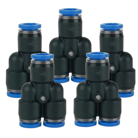 5szt. trójników Y do pneumatyki 12mm 5szt. trójników Y do pneumatyki 12mm