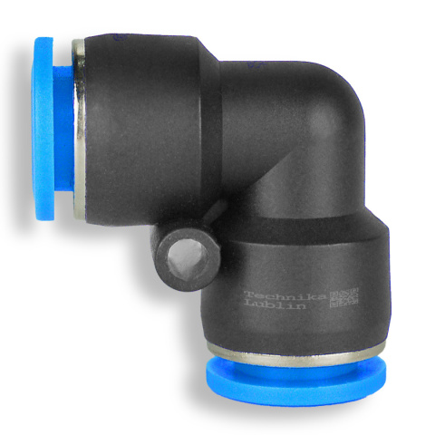 5szt. złączek kątowych 8mm, do pneumatyki 5szt. złączek kątowych 8mm, do pneumatyki