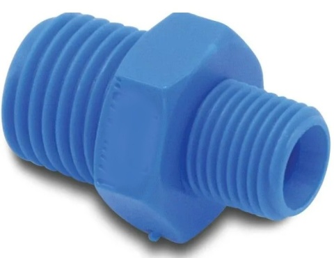 Mikrozłączka do elektrozaworu nypel redukcja GZ 1/4x 1/8" Mikrozłączka do elektrozaworu nypel redukcja GZ 1/4x 1/8"
