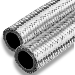 Wąż do benzyny i oleju w oplocie stalowym 4.5mm