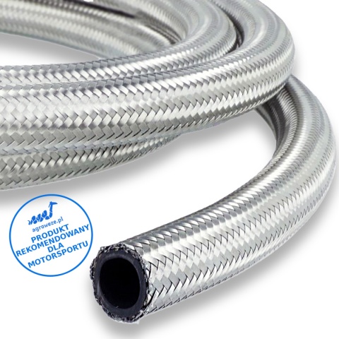 Wąż do benzyny i oleju w oplocie stalowym 4.5mm Wąż do benzyny i oleju w oplocie stalowym 4.5mm