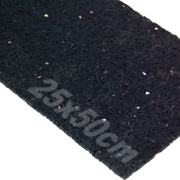 Arkusz gumy 6mm, 25x50cm (0,125mb) regranulat na wibroizolacje, podkładki