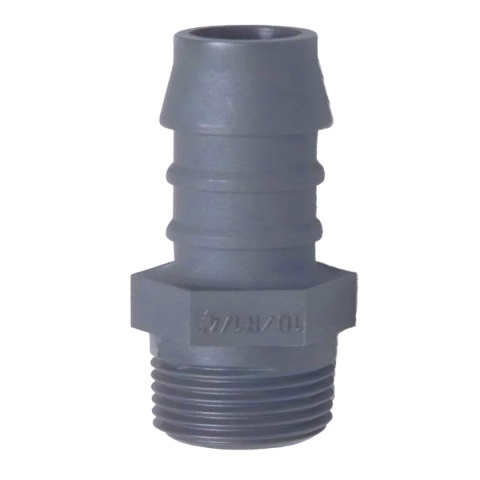 Końcówka węża 6mm x gz 3/8" Nylon 10bar Końcówka węża 6mm x gz 3/8" Nylon 10bar