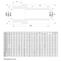 Końcówka węża 20mm x gz 3/4" Nylon 6bar