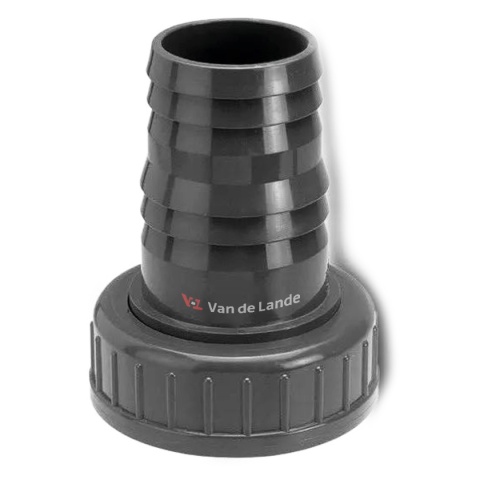 Końcówka węża 20mm x nakrętka GW 1" PCV-U Van de Lande