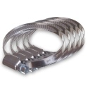 5x opaska ślimakowa 230-250 W4 nierdzewna