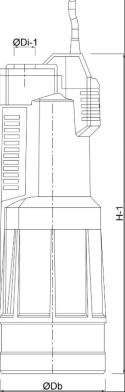 Pompa zanurzalna DIVERTRON M650 0,42kW