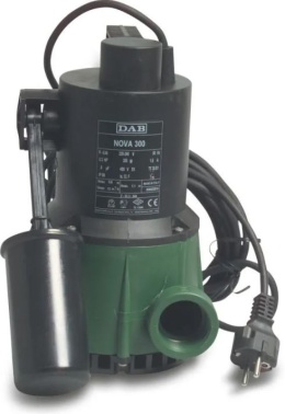 Pompa zatapialna 230V 0,22kW NOVA 300 z pływakiem