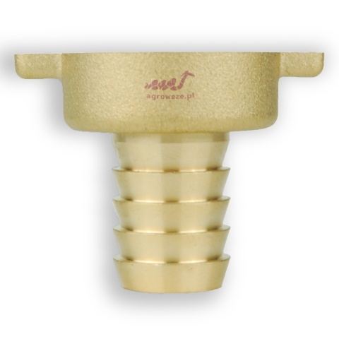 Końcówka węża 32mm z nakrętką 1.1/4"GW Końcówka węża 32mm z nakrętką 1.1/4"GW