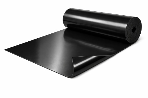 Płyta gumowa EPDM 1mm , z rolki szerokości 1,20m, kwasoodporna