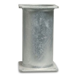 Przedłużka 1000mm, 2 x kołnierz 6