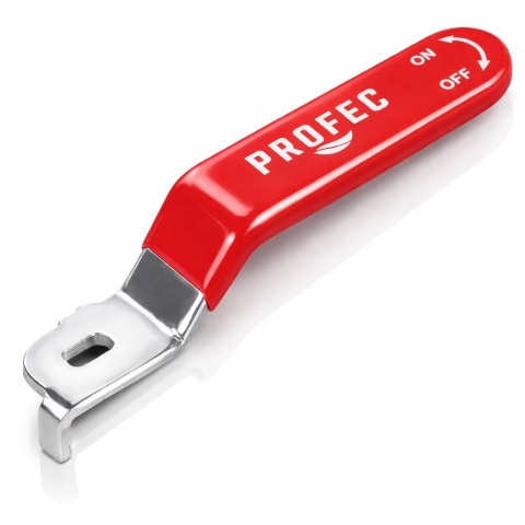 Rączka zaworu 3" lub 4" Profec typ 100