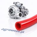 Wąż VACUUM 5x9mm silikonowy, czerwony