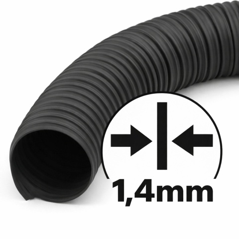 Wąż dolot snorkel nagrzewnica 1,4 380mm