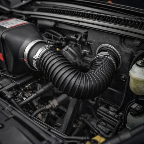 Wąż dolotowy snorkel nagrzewnica lekki 390mm