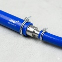 Łącznik redukcyjny węża 12/10mm aluminiowy
