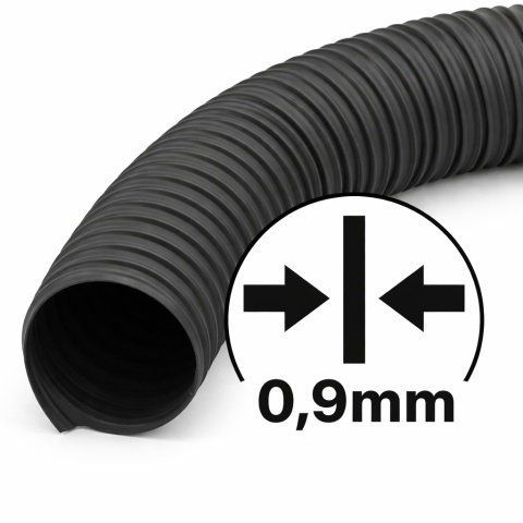 Wąż dolot snorkel nagrzewnica średnio lekki 500mm