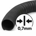 Wąż dolotowy snorkel nagrzewnica lekki 42mm