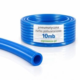 10mb przewód pneumatyczny poliuretan 12x8 niebieski