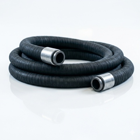 Wąż do pomp betonu DN 125 6m zakuty x2