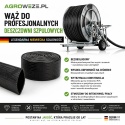 Wąż 10mb płaskowzwijalny fi 110mm do deszczowni szpulowych, powietrza