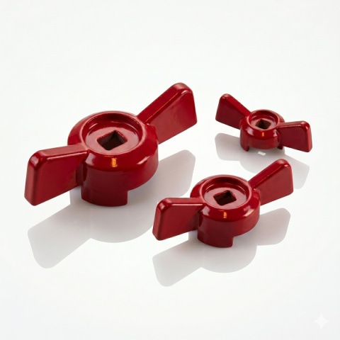Rączka motylkowa zaworu 1/4"-3/8" Profec typ 100