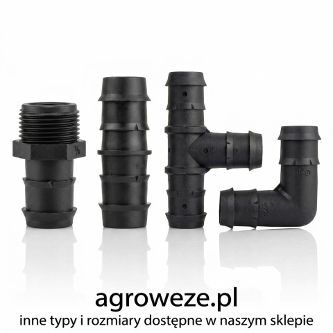 10szt. trójników redukcyjny 25x16x25mm, wciskane do nawodnień
