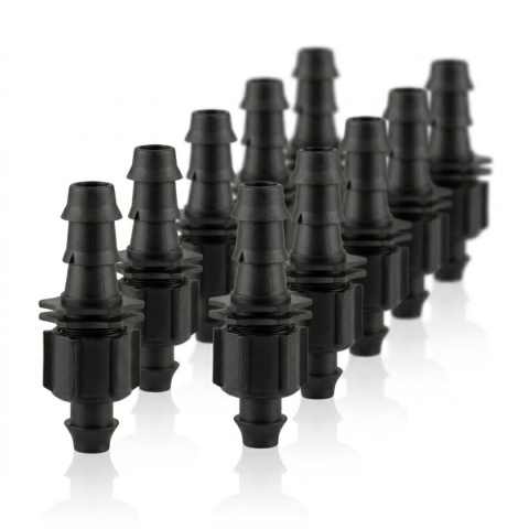 10szt. wpinek 8mm do rury 20mm, wciskane do nawodnień
